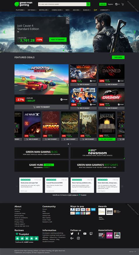 good gaming websites green man gaming.